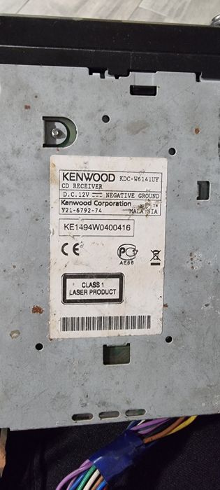CD player kenwood kdc w6141uy