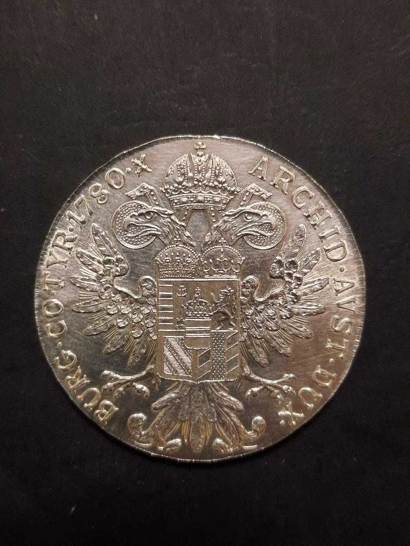 moneda argint Taler Maria Theresia 1780