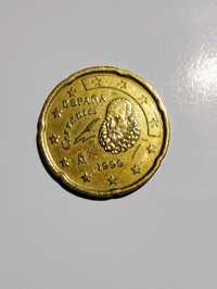 20 euro centi,Spania 1999