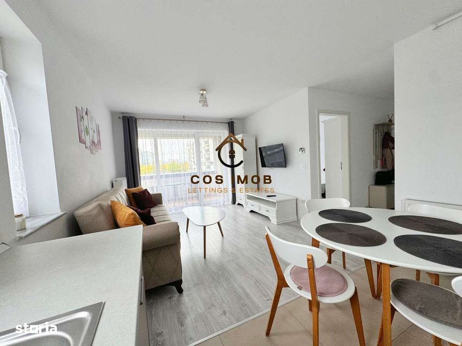 De închiriat apartament 2 camere tip studio zona Coresi, Tractorul