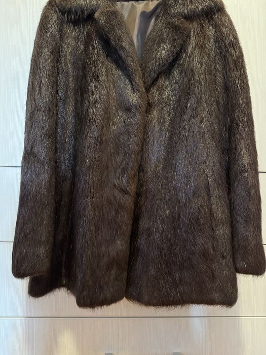 Haina super eleganta din blana de nurca