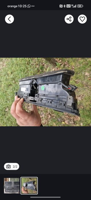 Grila aer centrala Passat b6 b7 cc etc