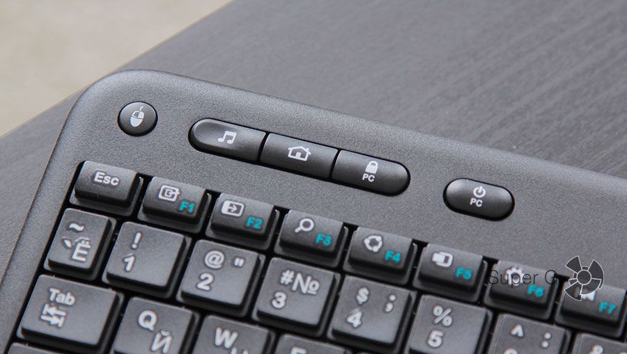 Беспроводная сенсорная клавиатура Logitech K400r со встроенным Multi-T