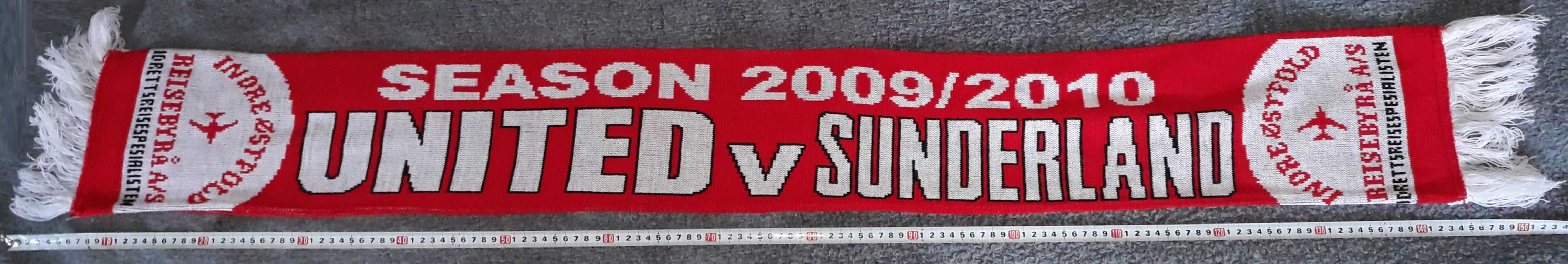 Футболен шал Manchester United - Sunderland 2009/2010