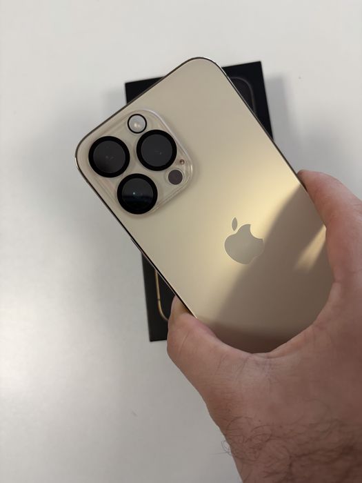 Iphone 14 Pro Max, 256 GB, Gold, Full Box, Neverlocked