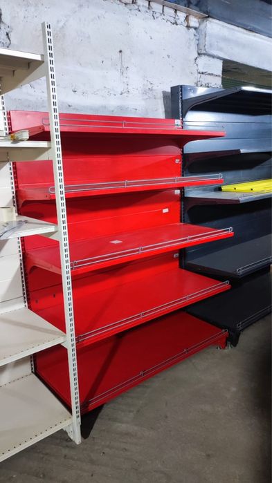 Стеллажи металлические б/у