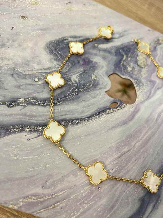 Colier Van Cleef Placat cu aur 18k, Calitate Premium