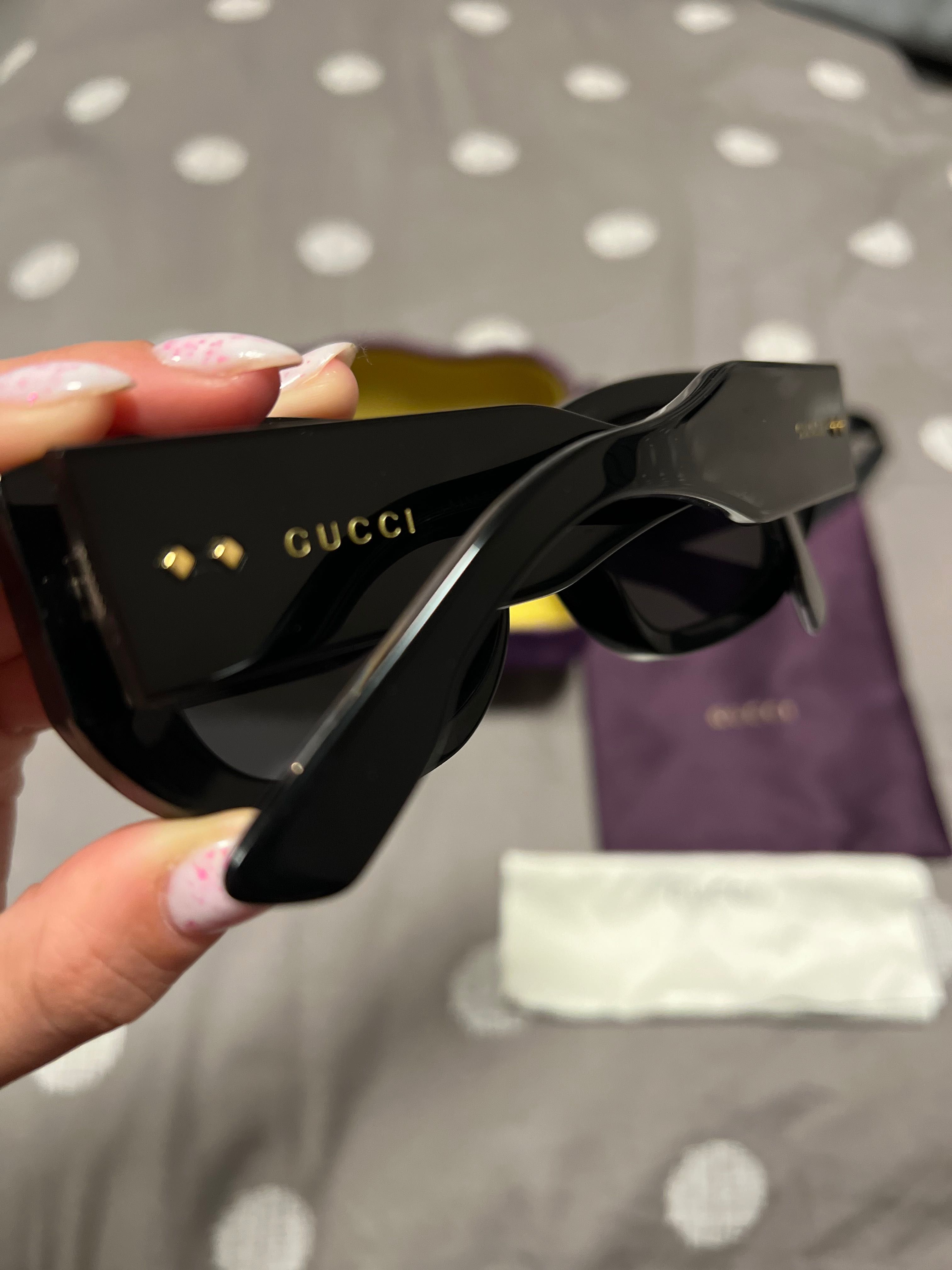 Чисто нови дамски слънчеви очила Gucci GG1215S