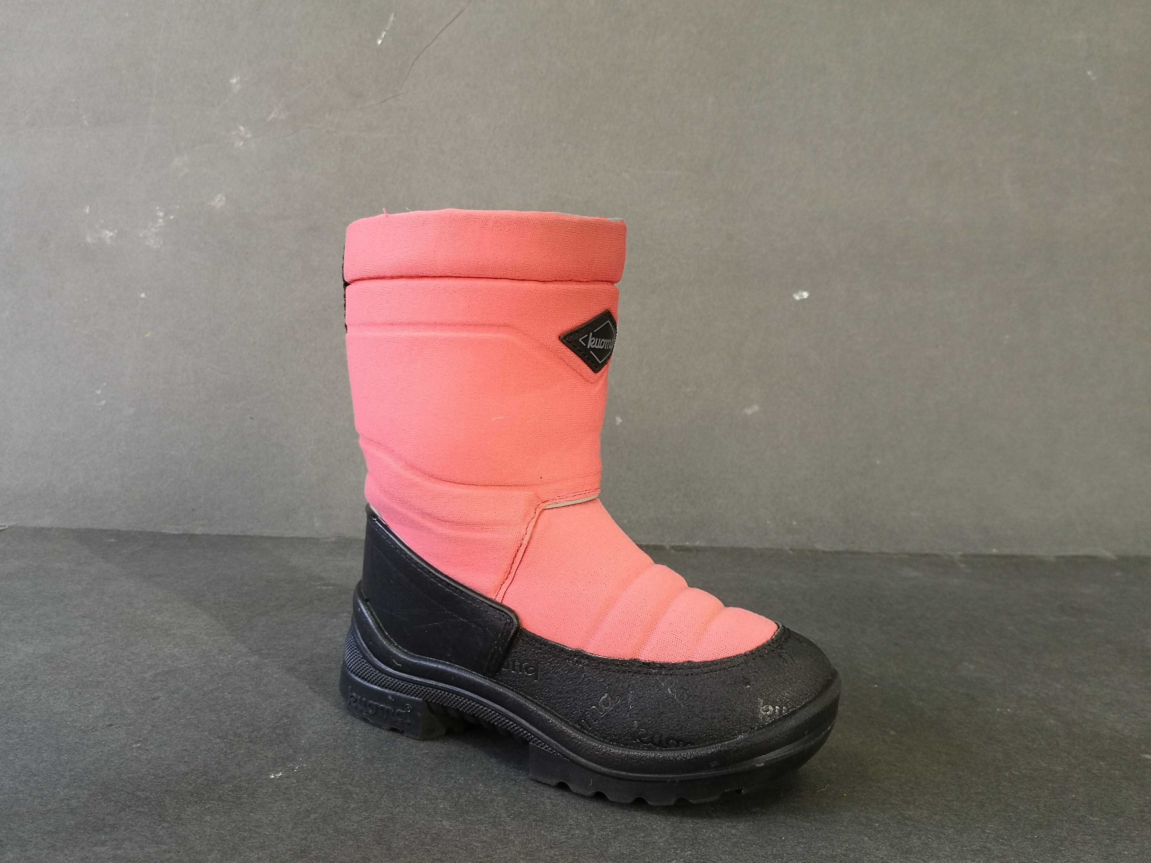 Bocanci copii Moonboot ghete Piele 28 29 KUOMA - Finlanda  - IMBLANITI