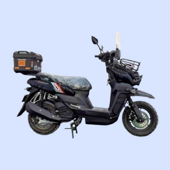 Benzinli Mototsikl Cavalo Tank-1 2504, Qora
