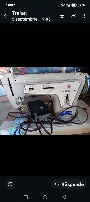 Mașina cusut electrica