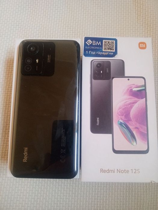 Redmi note 12s xotira 12/265