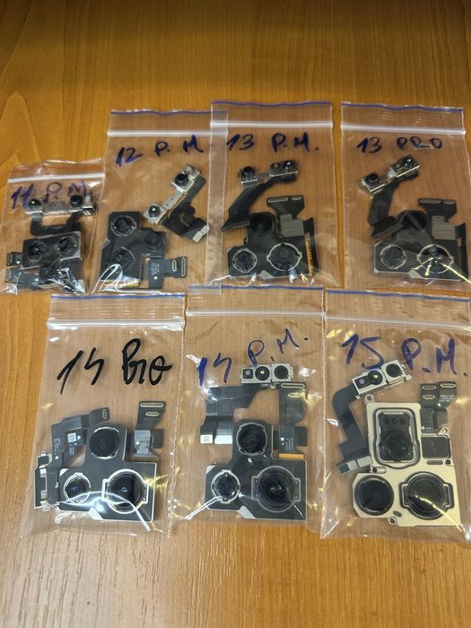 Vand camere originale iPhone 7…15 Pro Max