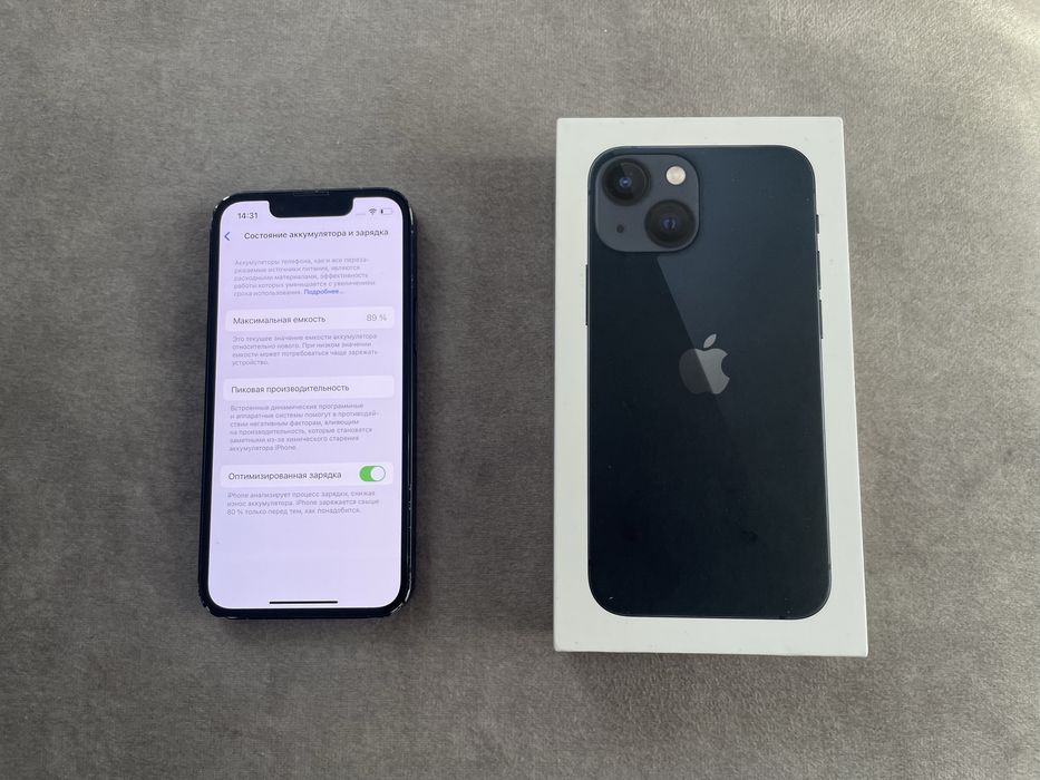 Iphone 13 mini с каробкой