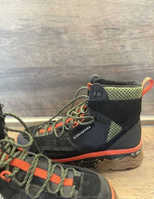Scotch & Soda Боти от текстил и велур 43-44