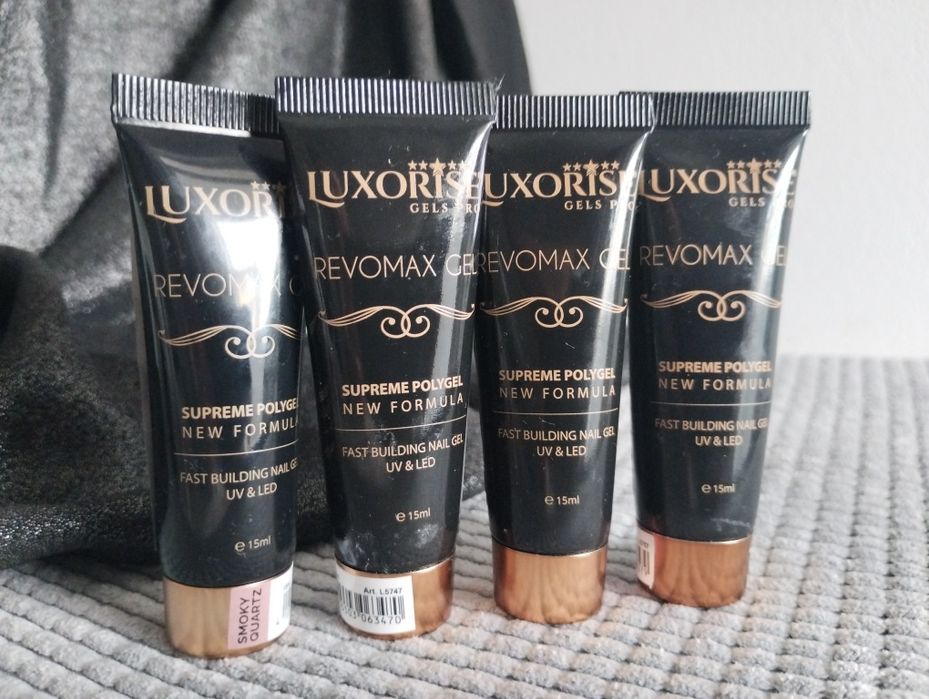 Set 4 Polygel LUXORISE REVOMAX Supreme 15ml