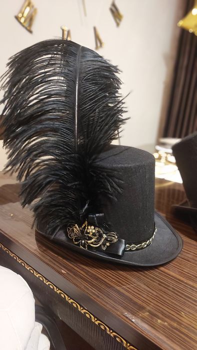 Шляпа черный новый