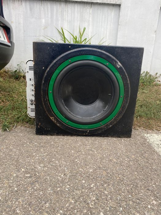 Subwoofer+Amplificator Jansen 400 Watts
