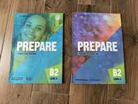 Учебник и тетрадка по английски език - PREPARE B2 (Level 6) Cambridge