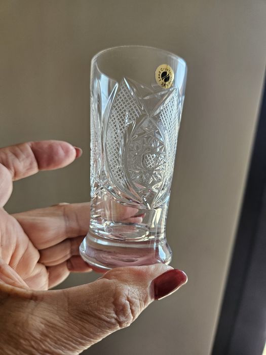 Кристален сервиз за ракия.