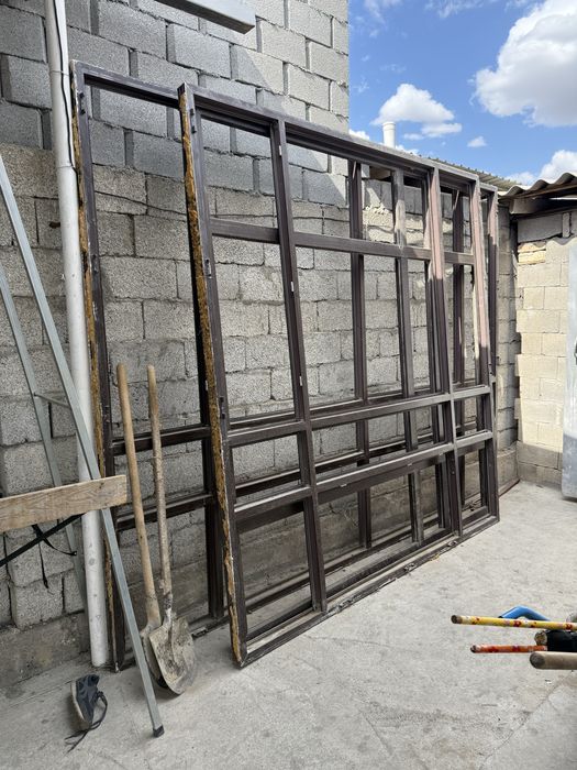 Витраж айна, пластик терезе