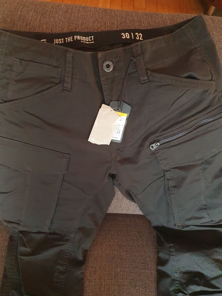 Vand pantaloni cargo noi G-Star Raw 30×32