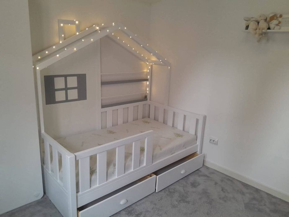 Paturi pt copii- casuta -Montessori