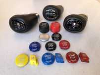 Nuca schimbator BMW M5/6 Inele ceasuri bord.Buton Start/Stop BMW
