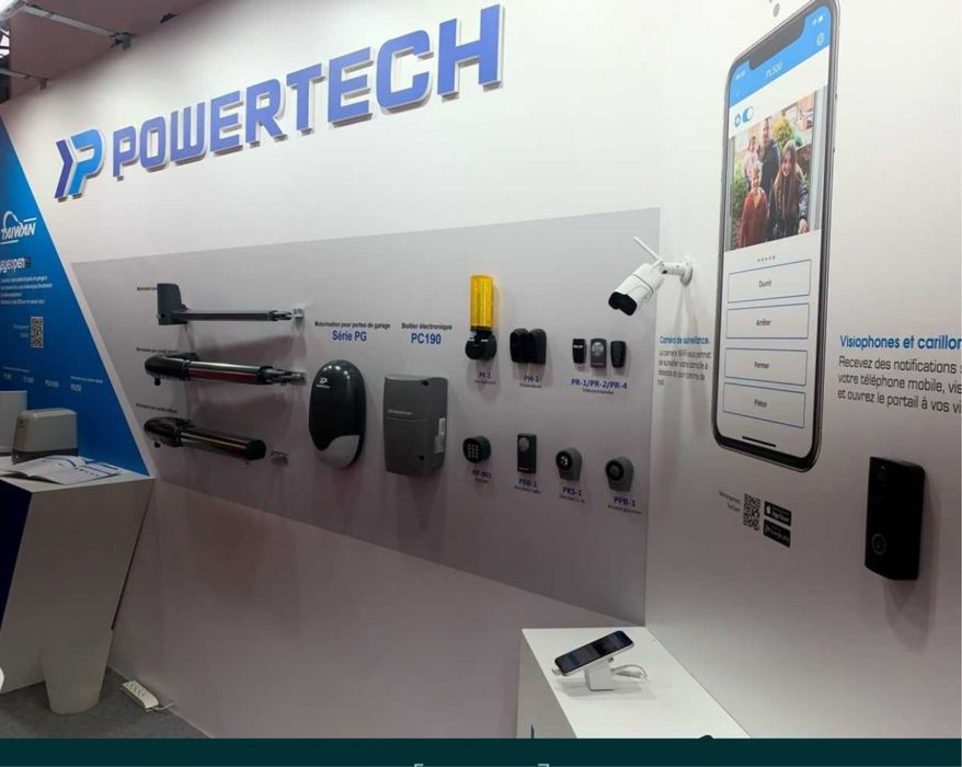 powertech автоматика для распашных ворот