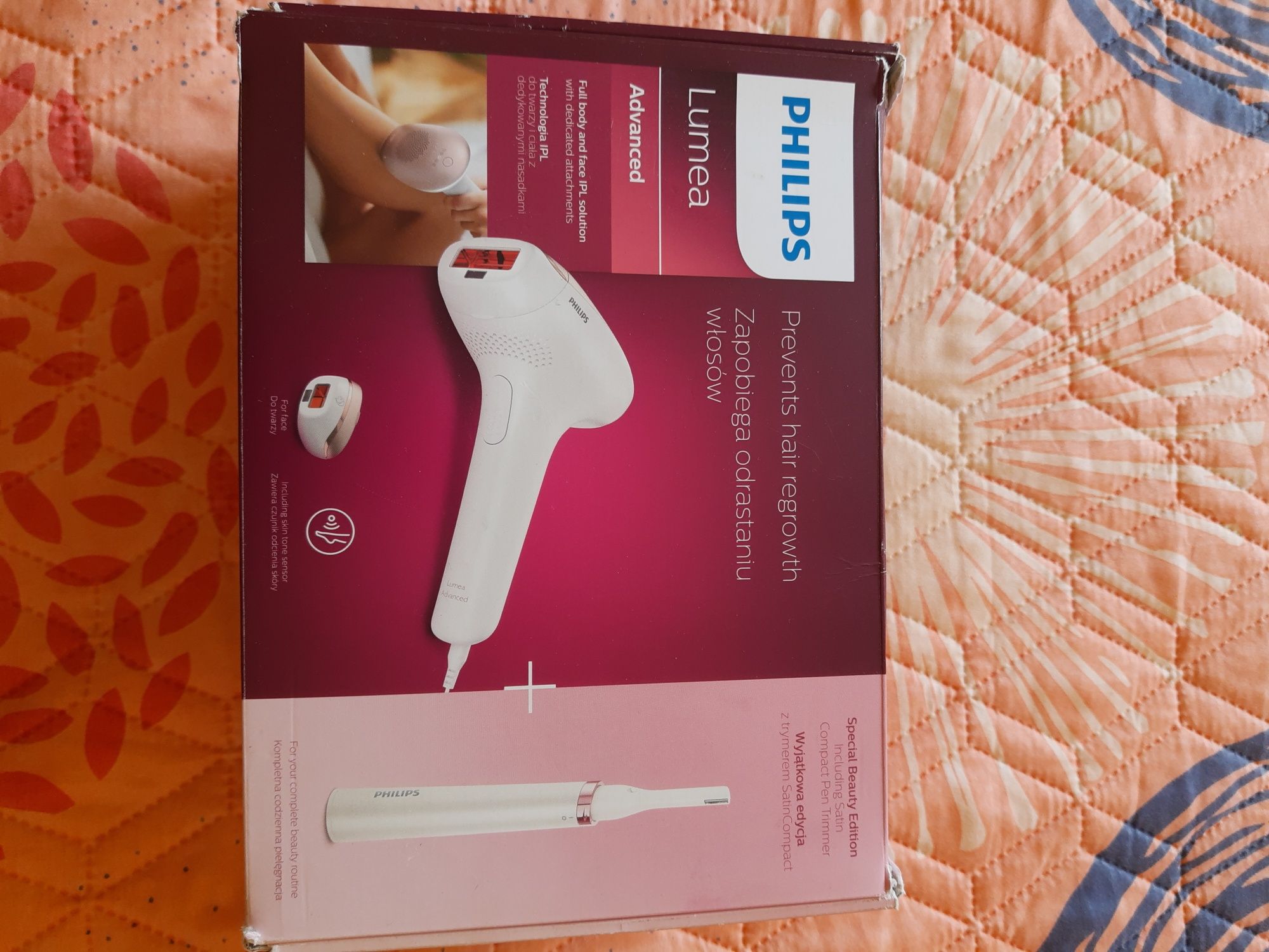 Лазерен епилатор Филипс philips lumea advanced