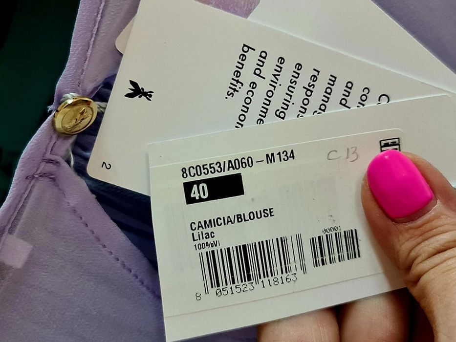 Блуза Patrizia Pepe, размер 40/S,ново!