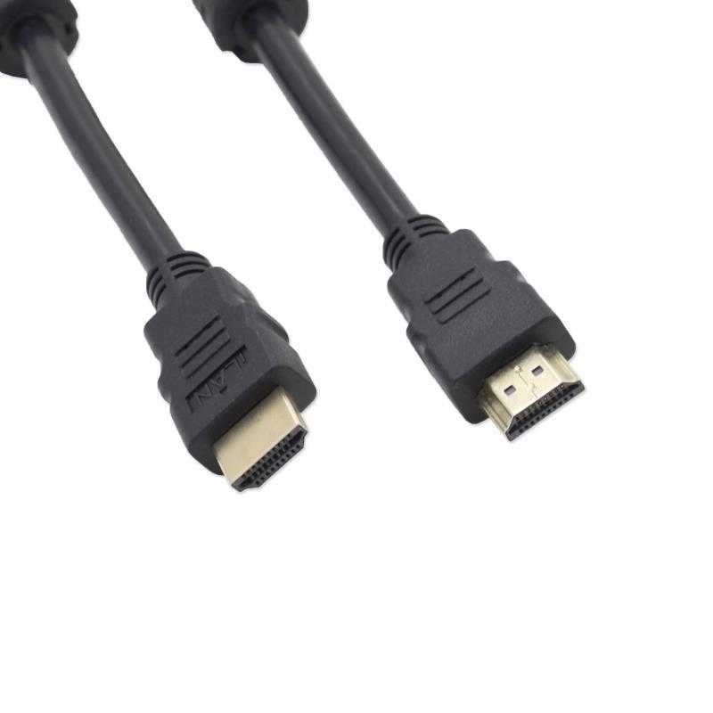 Кабель HDMI M - HDMI M iLAN 5м, v1.4, Ø-7.0, CCS новый в упаковке.