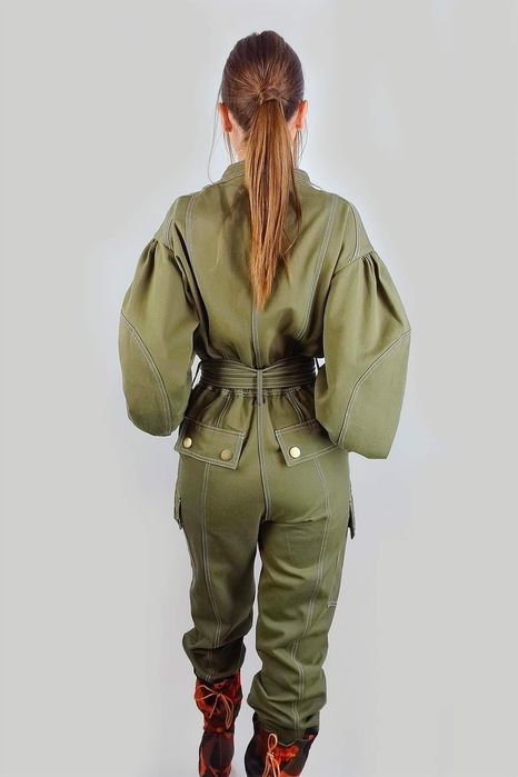 Salopeta de Blugi, Aviator Kaki Dama