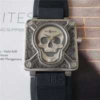Мъжки часовник Bell & ROSS Skull Burn Limited Edition