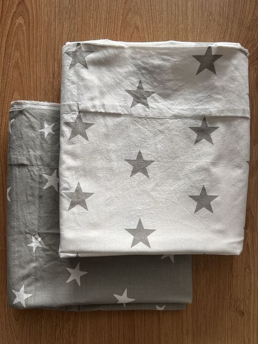 Set H&M, draperii si cos de depozitare