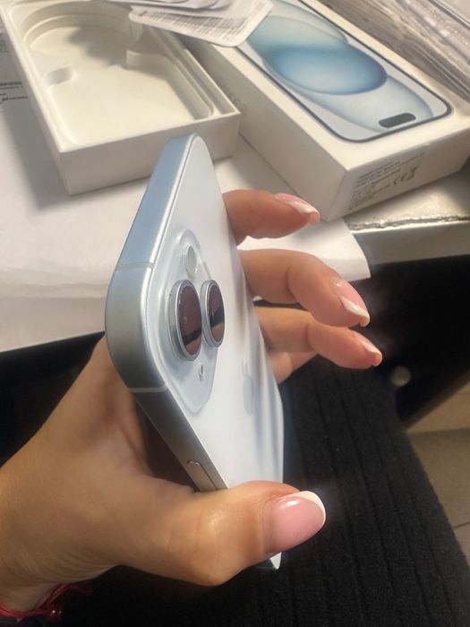 iPhone 15 ,blue 128GB