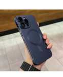 Iphone 15/PRO/PRO MAX/PLUS Husa Magsafe Plastic Thin Protectie Camera