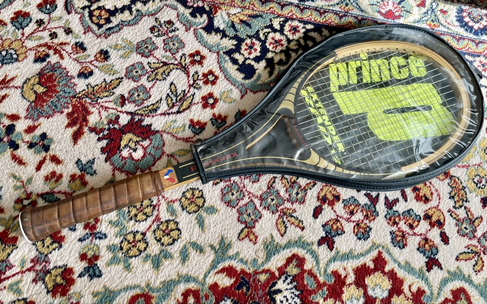 Rossignol дървена ретро тенис ракета Росиньол