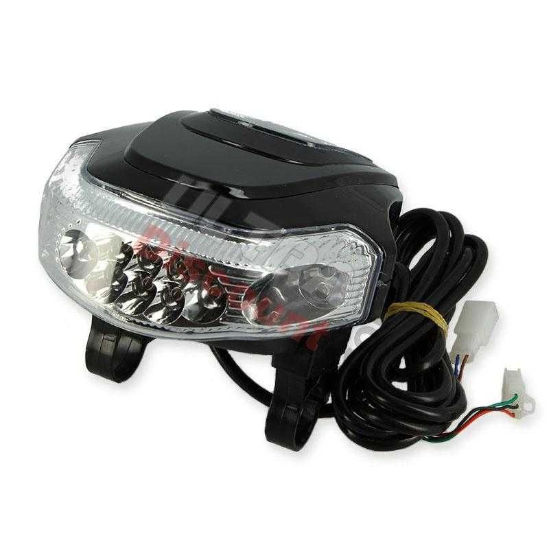 Far scuter electric 60v Harley citycoco contact cu cheie far led nou