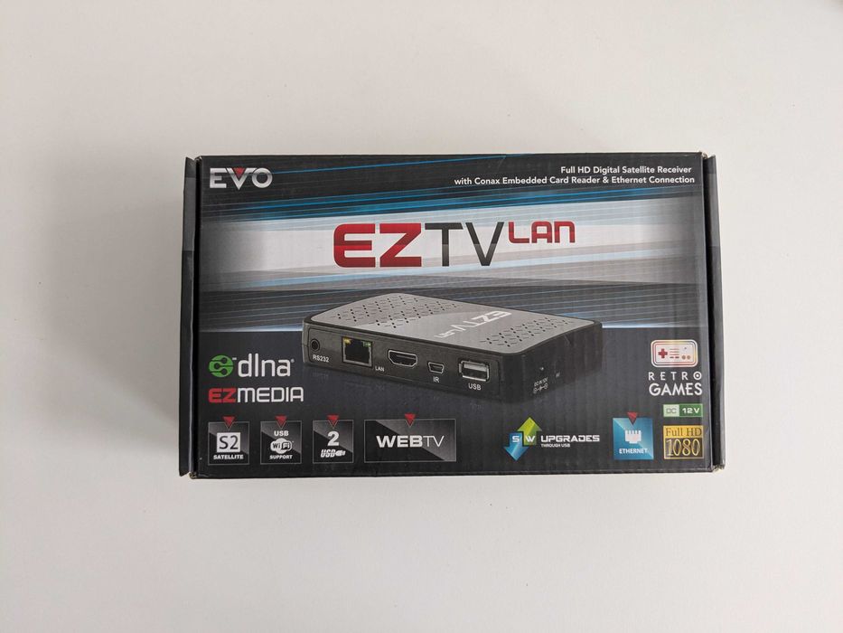 Receptor Optibox  evo eztv lan