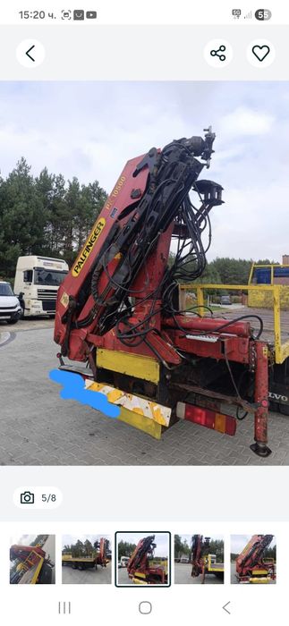 Palfinger 10500 кран