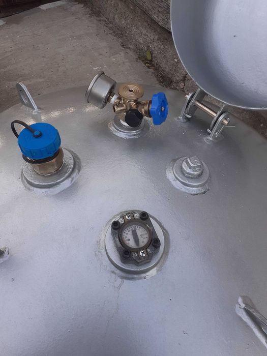 Газов резервоар цистерна 500 L Пропан Бутан LPG сгъстен въздух амоняк