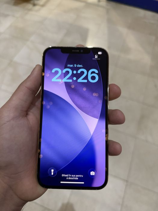 iPhone 12 PRO MAX 256 GB Gold 83% bateria