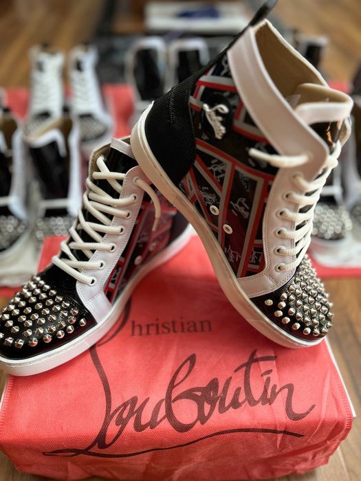 #LIVRARE GRATUITĂ# Adidasi/sneakers/ghete Christian Louboutin Orlato