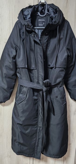 Дебело зимно яке черно-S