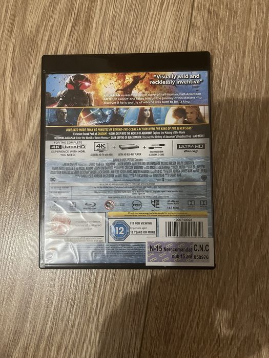 Aquaman 4k ultra Hd+bluray