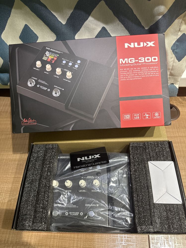 Гитарный процессор nux mg300