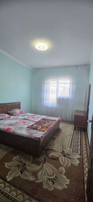 Сдаётся 2х ком квартира на 3 этаже Семье, ор;5 мкр,Мелодия рестор