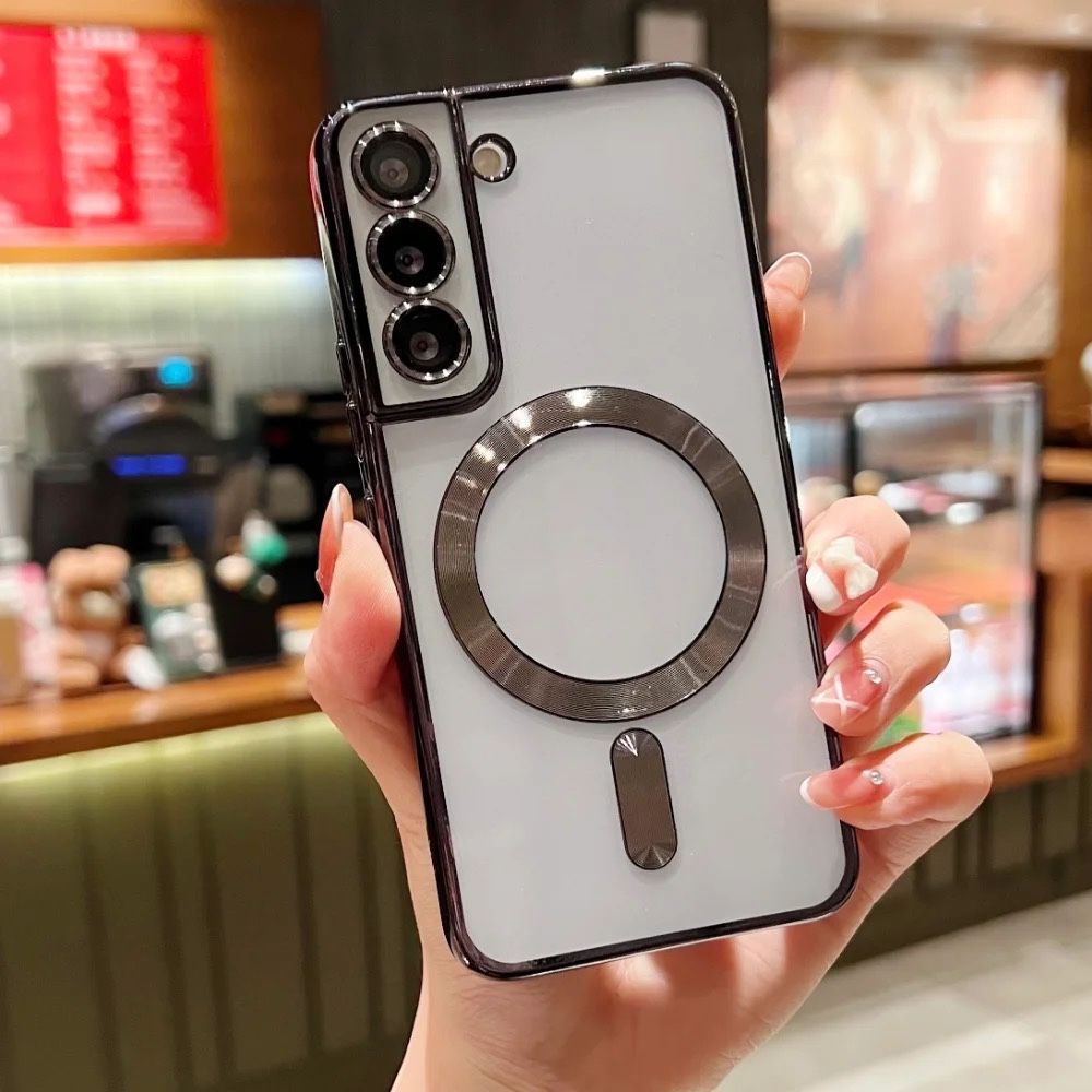 Samsung S20 FE S21 FE S24 FE - Husa TPU Luxury Incarcare Magnetica
