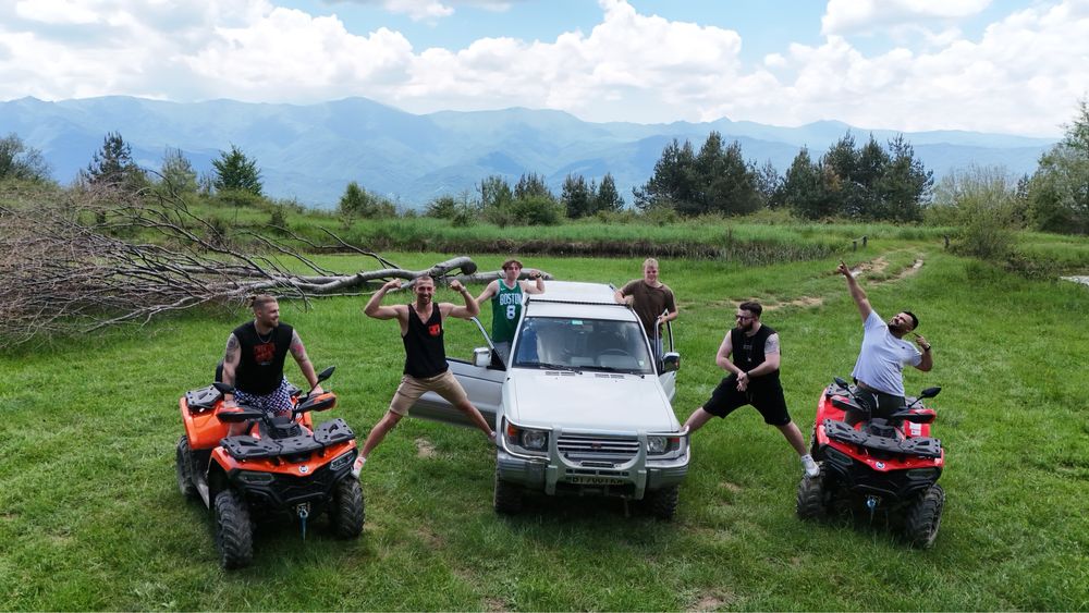 Разходки с АТВ или джип с водач.